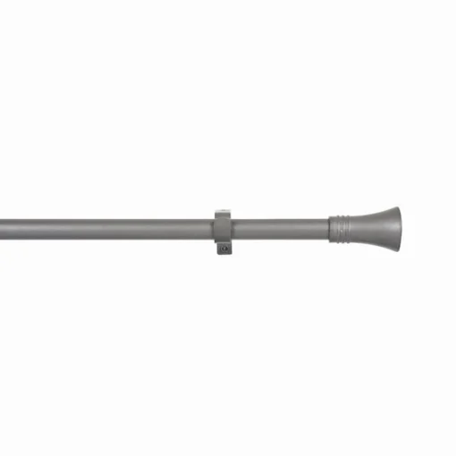 Bissolo Casa Accessori E Pali Tende Pali In Metallo<KIT METALLO 19MM - MODELLO CONO ANELLO PIOMBO 160-300CM: vendita online KIT METALLO 19MM - MODELLO CONO ANELLO PIOMBO 160-300CM in offerta