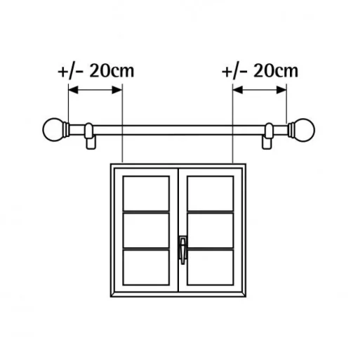 Bissolo Casa Accessori E Pali Tende Pali In Metallo<KIT METALLO 19MM - MODELLO CONO ANELLO PIOMBO 160-300CM: vendita online KIT METALLO 19MM - MODELLO CONO ANELLO PIOMBO 160-300CM in offerta