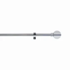 Bissolo Casa Accessori E Pali Tende Pali In Metallo<KIT METALLO 19MM - MODELLO SFERA ANELLO CROMATO 110-200CM: vendita online KIT METALLO 19MM - MODELLO SFERA ANELLO CROMATO 110-200CM in offerta