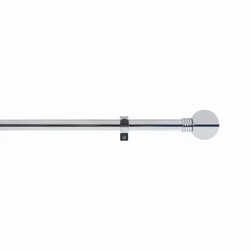 Bissolo Casa Accessori E Pali Tende Pali In Metallo<KIT METALLO 19MM - MODELLO SFERA ANELLO CROMATO 110-200CM: vendita online KIT METALLO 19MM - MODELLO SFERA ANELLO CROMATO 110-200CM in offerta