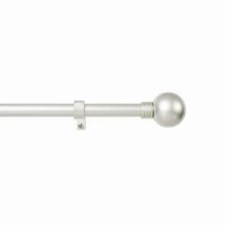 Bissolo Casa Accessori E Pali Tende Pali In Metallo<KIT METALLO 19MM - MODELLO SFERA ANELLO GRIGIO 160-300CM: vendita online KIT METALLO 19MM - MODELLO SFERA ANELLO GRIGIO 160-300CM in offerta