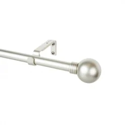 Bissolo Casa Accessori E Pali Tende Pali In Metallo<KIT METALLO 19MM - MODELLO SFERA ANELLO GRIGIO 160-300CM: vendita online KIT METALLO 19MM - MODELLO SFERA ANELLO GRIGIO 160-300CM in offerta