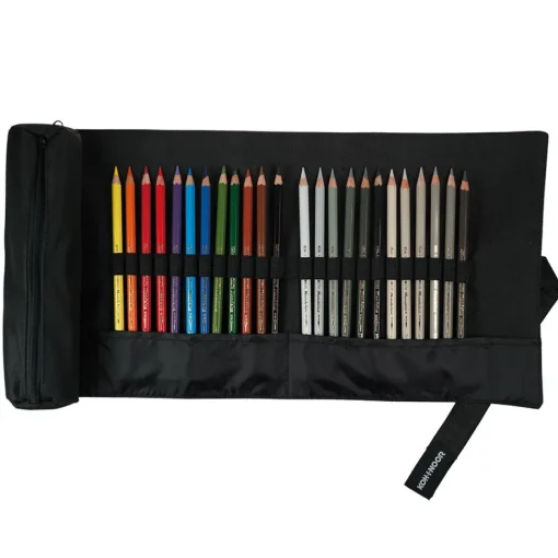Bissolo Casa Zaini, Astucci E Diari Astucci<KOH I NOOR - ASTUCCIO ARROTOLABILE DA 24 SCOMPARTI 21.5X7.5CM ASSORTITO: vendita online KOH I NOOR - ASTUCCIO ARROTOLABILE DA 24 SCOMPARTI 21.5X7.5CM ASSORTITO in offerta