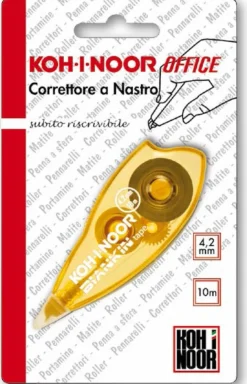 Bissolo Casa Cancelleria Cancelline<KOH I NOOR - CORRETTORE A NASTRO BIANKIN TAPE : vendita online KOH I NOOR - CORRETTORE A NASTRO BIANKIN TAPE in offerta