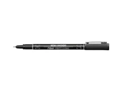 Bissolo Casa Evidenziatori Penne Indelebili<KOH I NOOR - PENNA A FIBRA PROFESSIONAL FIBER NERA (06): vendita online KOH I NOOR - PENNA A FIBRA PROFESSIONAL FIBER NERA (06) in offerta