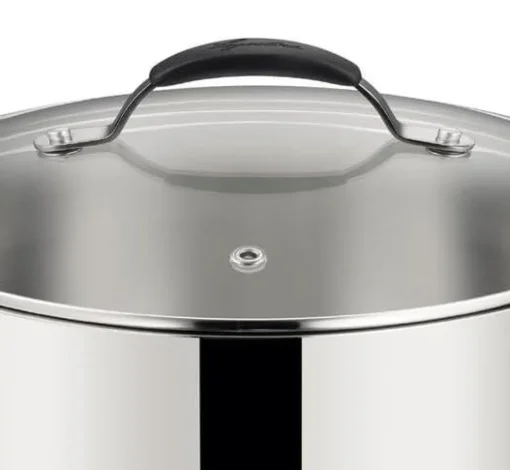 Bissolo Casa Cottura Casseruole<LAGOSTINA - CASSERUOLA 2 MANICI LINEA TEMPRA CON COPERCHIO D.20CM