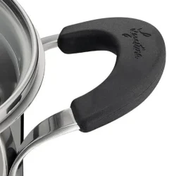 Bissolo Casa Cottura Casseruole<LAGOSTINA - CASSERUOLA 2 MANICI LINEA TEMPRA CON COPERCHIO DIAM.26CM