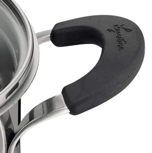 Bissolo Casa Cottura Casseruole<LAGOSTINA - CASSERUOLA 2 MANICI LINEA TEMPRA CON COPERCHIO DIAM.26CM