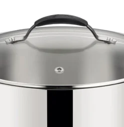 Bissolo Casa Cottura Casseruole<LAGOSTINA - CASSERUOLA 2 MANICI LINEA TEMPRA CON COPERCHIO DIAM.26CM
