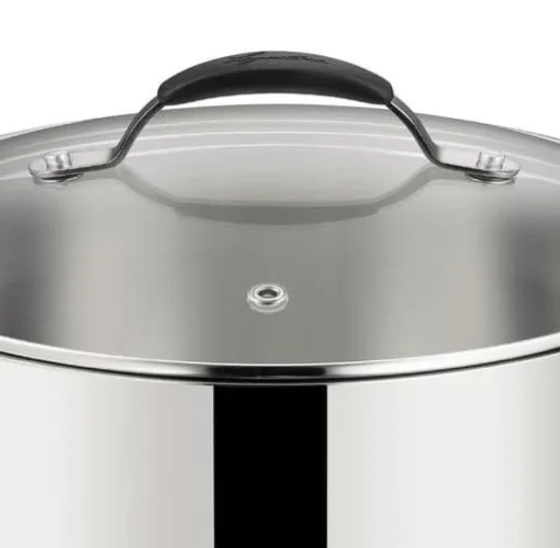 Bissolo Casa Cottura Casseruole<LAGOSTINA - CASSERUOLA 2 MANICI LINEA TEMPRA CON COPERCHIO D.18CM