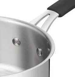 Bissolo Casa Cottura Pentolini<LAGOSTINA - CASSERUOLA FONDA BASSA LINEA TEMPRA DIAM. 18CM