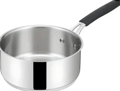 Bissolo Casa Cottura Pentolini<LAGOSTINA - CASSERUOLA FONDA 1 MANICO LINEA TEMPRA DIAM. 16CM