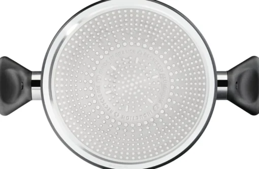 Bissolo Casa Cottura Casseruole<LAGOSTINA - CASSERUOLA SEMIFONDA 2 MANICI LINEA RIGENER GREEN D.24CM