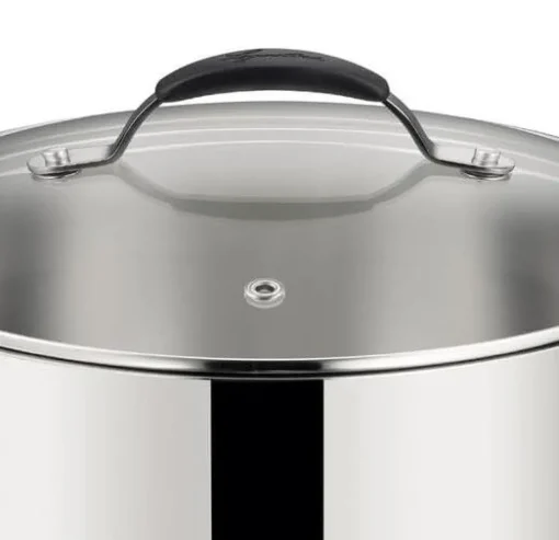 Bissolo Casa Cottura Casseruole<LAGOSTINA - PENTOLA 2 MANICI LINEA TEMPRA CON COPERCHIO DIAM. 20CM