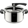 Bissolo Casa Cottura Pentole A Pressione<LAGOSTINA - PENTOLA A PRESSIONE LA CLASSICA 5LT LAGOFUSION 22CM