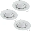 Bissolo Casa Plafoniere<LAMPADA DA INCASSO LED PENETO BIANCO D. 8,7CM - 3000K 3X46W 3X400lm GU10: vendita online LAMPADA DA INCASSO LED PENETO BIANCO D. 8,7CM - 3000K 3X46W 3X400lm GU10 in offerta