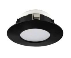 Bissolo Casa Plafoniere<LAMPADA DA INCASSO LED PINEDA NERA D. 7,8CM - 1X4.9W 460lm 3000K IP20 IP44: vendita online LAMPADA DA INCASSO LED PINEDA NERA D. 7,8CM - 1X4.9W 460lm 3000K IP20 IP44 in offerta