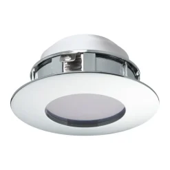 Bissolo Casa Plafoniere<LAMPADA DA INCASSO LED PINEDA CROMO D. 7,8CM - 1X4.9W 460lm 3000K IP20 IP44: vendita online LAMPADA DA INCASSO LED PINEDA CROMO D. 7,8CM - 1X4.9W 460lm 3000K IP20 IP44 in offerta