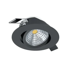Bissolo Casa Plafoniere<LAMPADA DA INCASSO LED SALICETO NERO D. 8,8CM - 2700K 6W 450lm: vendita online LAMPADA DA INCASSO LED SALICETO NERO D. 8,8CM - 2700K 6W 450lm in offerta