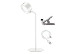 Bissolo Casa Lampade Da Scrivania E Comodino<LAMPADA DA LETTURA 3 IN 1 MAGNETE DIAM 12 H. 30CM BIANCA: vendita online LAMPADA DA LETTURA 3 IN 1 MAGNETE DIAM 12 H. 30CM BIANCA in offerta