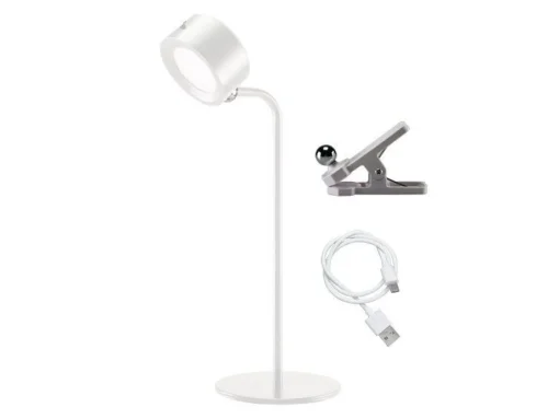 Bissolo Casa Lampade Da Scrivania E Comodino<LAMPADA DA LETTURA 3 IN 1 MAGNETE DIAM 12 H. 30CM BIANCA: vendita online LAMPADA DA LETTURA 3 IN 1 MAGNETE DIAM 12 H. 30CM BIANCA in offerta