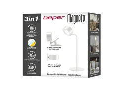 Bissolo Casa Lampade Da Scrivania E Comodino<LAMPADA DA LETTURA 3 IN 1 MAGNETE DIAM 12 H. 30CM BIANCA: vendita online LAMPADA DA LETTURA 3 IN 1 MAGNETE DIAM 12 H. 30CM BIANCA in offerta