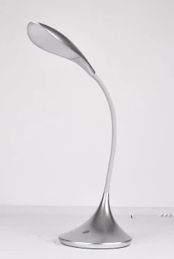 Bissolo Casa Lampade Da Scrivania E Comodino<LAMPADA DA SCRIVANIA SILVER 17.5X40X44CM - 240V 7.5W 4000K: vendita online LAMPADA DA SCRIVANIA SILVER 17.5X40X44CM - 240V 7.5W 4000K in offerta