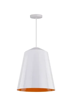 Bissolo Casa Lampadari<LAMPADA DA SOFFITTO IN METALLO BIANCA - 1XE27 MAX 40W: vendita online LAMPADA DA SOFFITTO IN METALLO BIANCA - 1XE27 MAX 40W in offerta