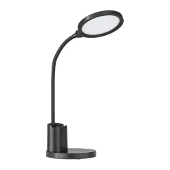 Bissolo Casa Lampade Da Scrivania E Comodino<LAMPADA DA TAVOLO A LED BROLINI NERA H. 55CM - 2.1W 300lm 2700-6000W: vendita online LAMPADA DA TAVOLO A LED BROLINI NERA H. 55CM - 2.1W 300lm 2700-6000W in offerta