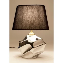 Bissolo Casa Lampade Da Scrivania E Comodino<LAMPADA DA TAVOLO ALBA ARGENTO H 42CM - 1XE27 40W 230V 50/60HZ: vendita online LAMPADA DA TAVOLO ALBA ARGENTO H 42CM - 1XE27 40W 230V 50/60HZ in offerta
