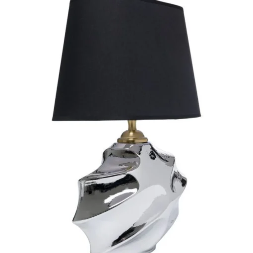 Bissolo Casa Lampade Da Scrivania E Comodino<LAMPADA DA TAVOLO ALBA ARGENTO H 42CM - 1XE27 40W 230V 50/60HZ: vendita online LAMPADA DA TAVOLO ALBA ARGENTO H 42CM - 1XE27 40W 230V 50/60HZ in offerta