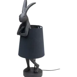 Bissolo Casa Lampade Da Scrivania E Comodino<LAMPADA DA TAVOLO ANIMAL RABBIT NERO/ARGENTO H.68,2CM - E14 1X5W 50/60HZ: vendita online LAMPADA DA TAVOLO ANIMAL RABBIT NERO/ARGENTO H.68,2CM - E14 1X5W 50/60HZ in offerta