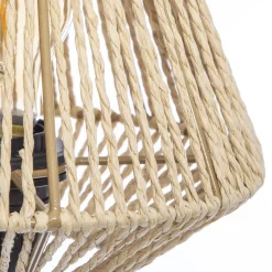 Bissolo Casa Lampade Da Scrivania E Comodino<LAMPADA DA TAVOLO CON CORDA NATURALE JILY H34CM: vendita online LAMPADA DA TAVOLO CON CORDA NATURALE JILY H34CM in offerta