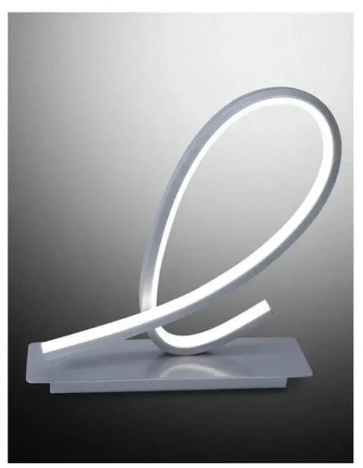 Bissolo Casa Lampade Da Scrivania E Comodino<LAMPADA DA TAVOLO FARFALLA A LED SILVER - MAX 11W 3000-4000-6000K 600lm: vendita online LAMPADA DA TAVOLO FARFALLA A LED SILVER - MAX 11W 3000-4000-6000K 600lm in offerta