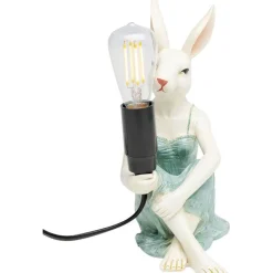Bissolo Casa Lampade Da Scrivania E Comodino<LAMPADA DA TAVOLO GIRL RABBIT H 21CM - E14 1X40W 230V 50/60hz: vendita online LAMPADA DA TAVOLO GIRL RABBIT H 21CM - E14 1X40W 230V 50/60hz in offerta