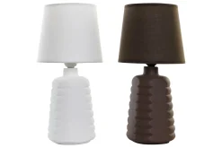 Bissolo Casa Lampade Da Scrivania E Comodino<Lampada Da Tavolo In Gres Poliestere 18x18x37 - E27 50w Colori Assortiti