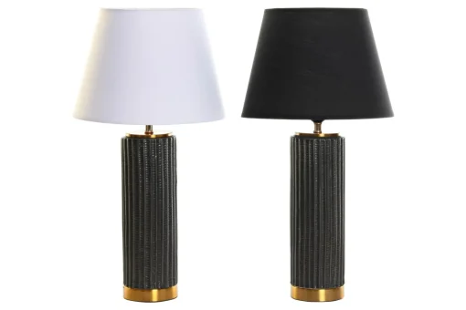 Bissolo Casa Lampade Da Scrivania E Comodino<LAMPADA DA TAVOLO IN GRES POLIESTERE 30X30 H 58CM - E27 50W COLORI ASSORTITI : vendita online LAMPADA DA TAVOLO IN GRES POLIESTERE 30X30 H 58CM - E27 50W COLORI ASSORTITI in offerta