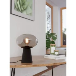 Bissolo Casa Lampade Da Scrivania E Comodino<LAMPADA DA TAVOLO MADONNINA NERA H. 32,5CM - 1X40W E27: vendita online LAMPADA DA TAVOLO MADONNINA NERA H. 32,5CM - 1X40W E27 in offerta