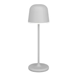 Bissolo Casa Lampade Da Scrivania E Comodino<LAMPADA DA TAVOLO MANNERA BIANCO H. 34CM - 2.2W 3000K 200lm: vendita online LAMPADA DA TAVOLO MANNERA BIANCO H. 34CM - 2.2W 3000K 200lm in offerta