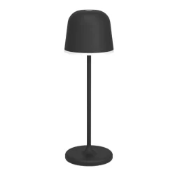 Bissolo Casa Lampade Da Scrivania E Comodino<LAMPADA DA TAVOLO MANNERA NERO H. 34CM - 2.2W 3000K 200lm: vendita online LAMPADA DA TAVOLO MANNERA NERO H. 34CM - 2.2W 3000K 200lm in offerta