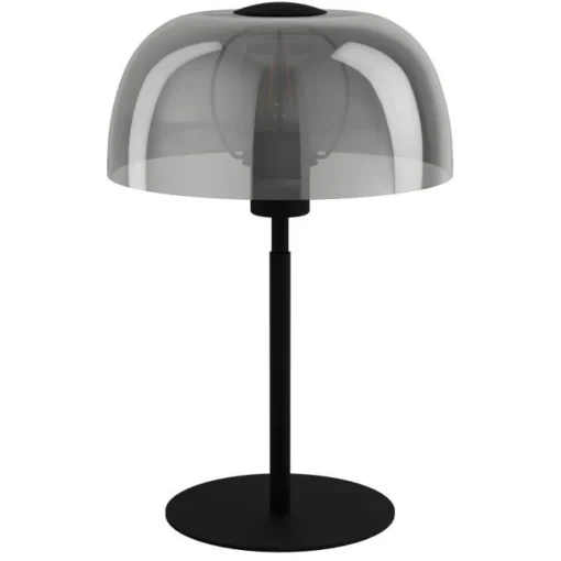 Bissolo Casa Lampade Da Scrivania E Comodino<LAMPADA DA TAVOLO SOLO 2 NERA H. 41,5CM - 1X40W E27: vendita online LAMPADA DA TAVOLO SOLO 2 NERA H. 41,5CM - 1X40W E27 in offerta