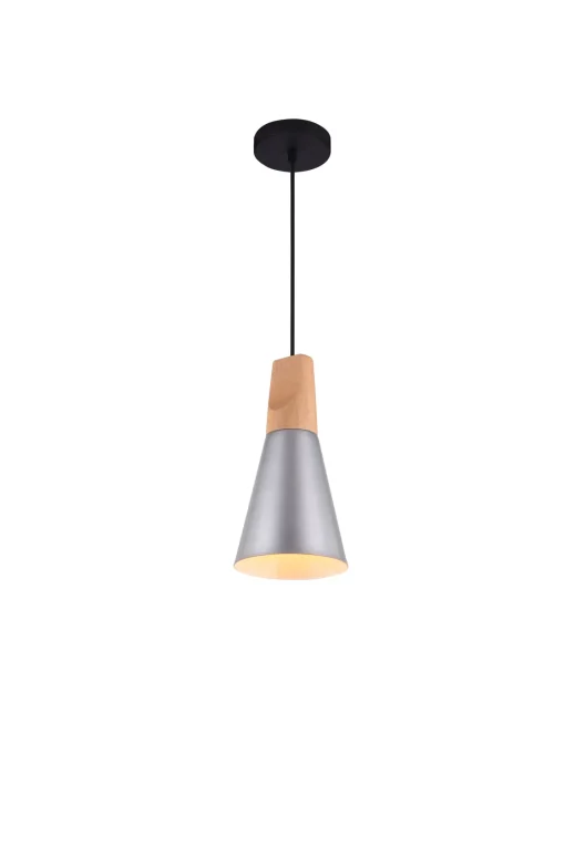 Bissolo Casa Lampadari<Lampada Soffitto in offerta: Lampada metallo argento e legno
