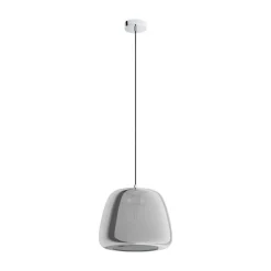 Bissolo Casa Lampadari<LAMPADARIO 1 LUCE ALBARINO CROMATO D35XH150CM - 1X40W E27: vendita online LAMPADARIO 1 LUCE ALBARINO CROMATO D35XH150CM - 1X40W E27 in offerta