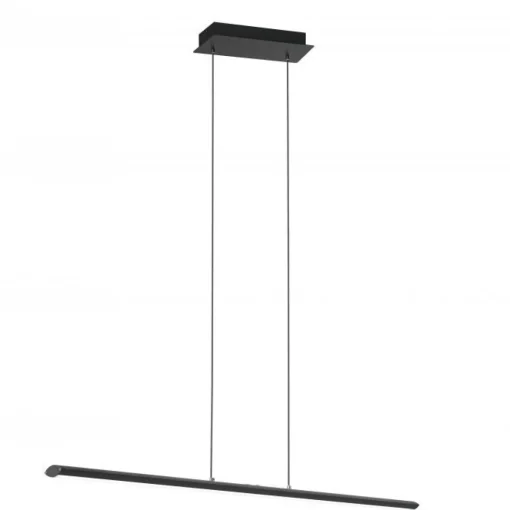 Bissolo Casa Lampadari<LAMPADARIO A LED PELLARO NERO 110CM - 30W 3200lm 2200K-5000K TOUCH DIMMI: vendita online LAMPADARIO A LED PELLARO NERO 110CM - 30W 3200lm 2200K-5000K TOUCH DIMMI in offerta