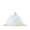 Bissolo Casa Lampadari<LAMPADARIO ALABASTRO BIANCO CON FASCIA ROSA D. 30CM - 1XE27 MAX 60W: vendita online LAMPADARIO ALABASTRO BIANCO CON FASCIA ROSA D. 30CM - 1XE27 MAX 60W in offerta