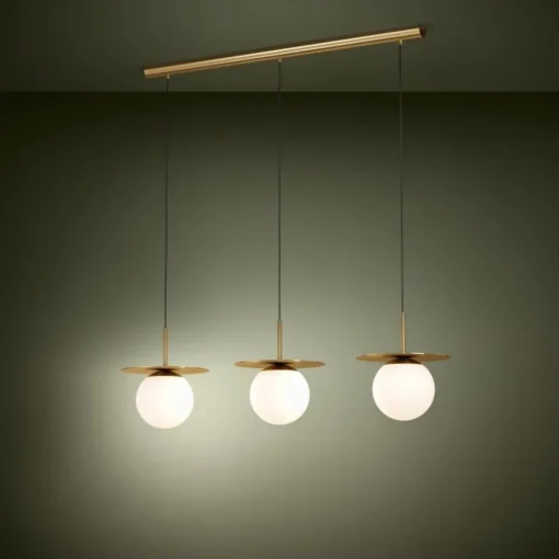 Bissolo Casa Lampadari<LAMPADARIO ARENALES H. 150CM - 3X40W E27: vendita online LAMPADARIO ARENALES H. 150CM - 3X40W E27 in offerta