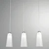 Bissolo Casa Lampadari<LAMPADARIO BAR A 3 CONI BIANCO 90CM - 3XE27: vendita online LAMPADARIO BAR A 3 CONI BIANCO 90CM - 3XE27 in offerta