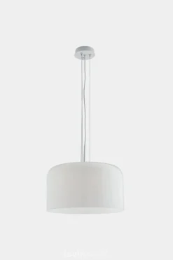 Bissolo Casa Lampadari<LAMPADARIO GIBUS BIANCO 40X20CM - 1XE27: vendita online LAMPADARIO GIBUS BIANCO 40X20CM - 1XE27 in offerta