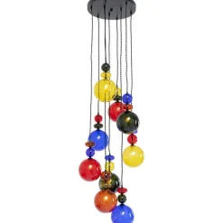 Bissolo Casa Lampadari<LAMPADARIO MAZZO NOVE SPIRAL H 150CM - 9X30W G9 230V 50/60Hz: vendita online LAMPADARIO MAZZO NOVE SPIRAL H 150CM - 9X30W G9 230V 50/60Hz in offerta