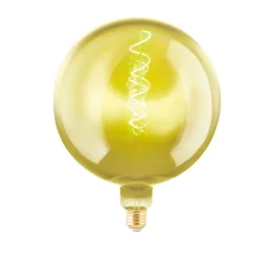 Bissolo Casa Lampadine<LAMPADINA A LED G200 GIALLA D. 20CM - E27 1X4W 1900k: vendita online LAMPADINA A LED G200 GIALLA D. 20CM - E27 1X4W 1900k in offerta